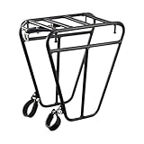 Ungtyb Fahrradgepäckträger, Frontgepäckträger, Frachtgepäck Picknickträger Frontgepäckträger, 25 kg Kapazität, robuster Fahrrad-Gepäckträger aus Stahl für das Rennrad