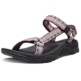 OutPro Wander-Sportsandalen für Damen rutschfeste Wassersandalen bequeme sportliche Sandalen für den Watstrand im Freien,Dunkellila 42