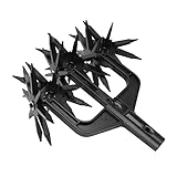 Gartenboden-Vertikutierer Wear Resnt 2-in-1 Belüfteter Vertikutierer für Garten, Gartengeräte Pro