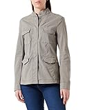 camel active Damen Fieldjacket aus Einem Baumwoll-Mix Blouson, Oliv, 36