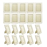 JOJOCY 20 Stück Holz-Bilderrahmen, unlackiert, Naturholzrahmen, DIY-Holz-Bilderrahmen, Kinder-Bilderrahmen, Kreativität, Fotorahmen für Kindergeburtstagsgeschenke (16,6 cm x 12,2 cm)
