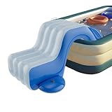 Yianyal Aufblasbare Wasserrutschen, aufblasbar, für den Außenbereich, für den Garten, lustige und lustige Wasserspiele für Garten und Spielbereiche