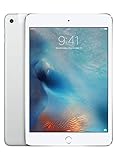 Late-2015 Apple iPad Mini (7.9-inch, Wi-Fi + Cellular, 128GB) - Silber (Generalüberholt)