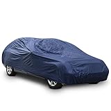 Navaris Auto Vollgarage Abdeckplane XL - 533 x 178 x 120cm - Autogarage staubdicht wasserabweisend - Autoplane Garage Abdeckung - für Winter Sommer