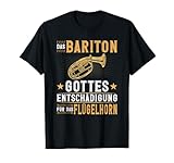 Bariton Entschädigung, Blasmusik Festival Baritonhorn T-Shirt