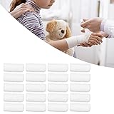 Mullbindenrollen, 20 Stück Medizinischer Verband Erste-Hilfe-Baumwollbandagen 7,5 Cm X 4,5 M Gestreckte Weiche Mullrolle Zum Verbinden Aller Arten von Wunden und Zur Ersten Hilfe