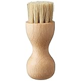 1 Stück Schuhcreme Applikator Pinsel Holzgriff Schuhe Pinsel Schweinehaar Für Schuhe Pflege Holzfarbe Professionell und attraktiv