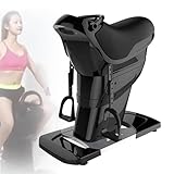 Elektrisches Pferdereiten-Trainingsgerät Für Gesundheit Und Fitness, Elektrisches Bauchmuskeltrainingsgerät, LCD-Display, 20 Vibrationsstufen 3 Automatikmodi 150kg Tragkraft Für Zuhause, Fitnessstudio