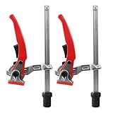 DURDUR ø16 Spannelement für Multifunktionstische,160mm*60mm Schweißtisch Schraubzwinge-Einhandzwinge Niederhalter Hebelzwinge Klemmzwingen für Holz Kunststoff und Metall