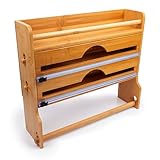 VON STEINEICH® Wandrollenhalter [ohne Bohren] mit extrem scharfen Klingen – Super einfache Montage und leichte Handhabung – Hochwertiger und edler Küchenrollenhalter