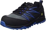 Skechers Herren Puxal ESD Zehenschuh Verbundmaterial BAU-Schuhe, Black Blue, 43 EU