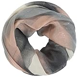 Glamexx24 Damen schal leichter Langschal Loop Schlauchschal Tuch Viele Farben