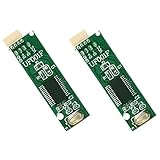 Youbones 2X USB zu FDD Disketten Laufwerk 1,44 MB Disketten Laufwerk Schnittstelle zu USB Diskette Eine Diskette Diskette zu U Disk DIY