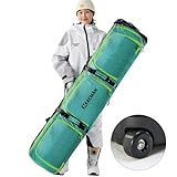 XCMAN Roller Snowboardtasche mit Rollen, verstellbare Länge Snowboard-Tasche Für -Skitrage-Rucksack Flugreisen geeignet