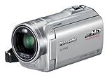 Panasonic HC-V500EG-S Full-HD-Camcorder (7,6 cm (3 Zoll) Touchscreen, 1,5 Megapixel, 38-fach opt. Zoom, 1Mos Sensor, 32mm Weitwinkel, 2D/3D-Umwandlung) silber