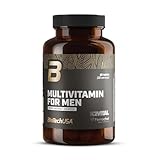 Multivitamin For Men from organic sources | 13 Arten bioaktiver Vitamine | 5 Arten organischer Mineralien | 4 Pflanzenextrakte für Männer, 60 Tabletten