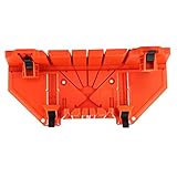 Yililay Gehrungssäge Fall Präzisionshandbuch Mitre Saw Hülle Orange Gehrungssäge Hülle für Holzbearbeitung mit Winkel Typ doppelseitiger Zähnewinkelsäge