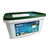 Profi-Vertrieb UG - Teichklar Pro 3,1 kg I Algenfreier Teich & Pool in wenigen Tagen ohne Phospat I gegen Fadenalgen Schmieralgen Schwebealgen I Algenvernichter Pool & Teich I Algenverhüter Teich
