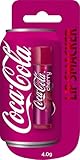 Lip Smacker Coca Cola Collection, Lippenbalsam mit Kirsch-Cola-Geschmack, inspiriert von Coca-Cola, Feuchtigkeitsspendend und Erfrischend, 1 Stück