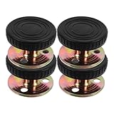 VANZACK 4 Stück Verstellbarer Metall Bettseiten Fixierer Anti rutsch Werkzeug Wandstabilisator für Schlafzimmer Möbel Stabilisierung