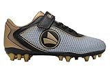 JAKO Unisex Kinder J-SFG Course Ev Fussballschuh, Jet Black Rich Gold, 34 EU
