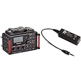 Tascam DR-60DMK2 – Audiorecorder für DSLR-Kameras & FeinTech ATG00101 Audio Masse-Trennglied Mantelstrom-Filter, 3,5 mm Klinke beseitigt Brummen schwarz
