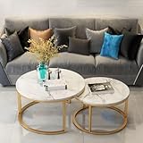 Niedriger Tisch Couchtisch Tisch Tee Boden Sitzen Niedriger Runder Satztisch Couchtisch mit Marmorplatte und Metallfuß Schiefer Moderner einfacher Marmor Couchtisch Nordischer Sofa Beistellt