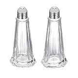Westmark Universalstreuer-Set, 2-tlg., Fassungsvermögen: je 40 ml, Glas/Rostfreier Edelstahl, New York, Silber/Transparent, 65262270