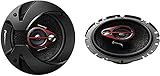 Pioneer TS-R1750S 3-Weg-Koaxiallautsprecher für Autos (250 W), 17 cm, kraftvoller Klang, 40 W Eingangsnennleistung, 47 mm Einbautiefe, schwarz, 2 Lautsprecher, 13cm, 17cm, 6x9