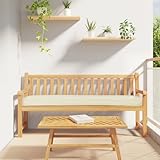 Vopese Pallet Kissen für die Bank 2 Stück Creme 200x40x8 cm Oxford Stoff Tablettmatte schmücken Model42001730