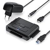CSL - IDE SATA zu USB 3.0 Combo Dockingstation - bis zu 5 Gb s - One Touch Backup - Dualbetrieb - Power-LED - 2,5 Zoll und 3,5 Zoll SATA, HDD und IDE Laufwerke DVD-ROM CD-ROM CD-RW DVD-RW DVD RW