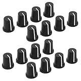 LIGIGWASH 20 Stück Teiliges Potentiometer Drehknopf mit Ergonomischem Pflaumenblüten griff Präzise Lautstärke Geschwindigkeitsregelung Kompatibel für Audio mixer Dj controller und