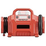YCDJCS DC 12V Tragbare Luftkompressorpumpe Mit LED-Licht Digitale Druckanzeige Für Poolspielzeug Aufblasbare Möbel SUV Autoreifenfüller Stationäre Druckluft-Kompressoren