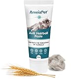 AmeizPet Malzpaste für Katzen Antihairball, Katzenpasten mit Malzextrakt - Katzenmalz Gegen Haarballen, 75 ml (2.53 Oz)