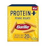 Barilla Pasta Protein+ Penne Rigate 400g I der Pasta-Geschmack, den Sie lieben, mit der Energie, die Sie wollen!