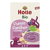 Holle Bio-Porridge, Purple Panther mit Heidelbeeren, Bananen & Äpfeln, 200g (1)