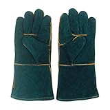 Generisch Tierhandhabung Handhäute - Bite -Proof -Schlangenhandschuhe, Kratzfeste Schutzhandschuhe Hunde, Katzen, Vögel, Eidechsen, Reptilien, Falken | Haustierpflege, Training, Tierarztbesuche,