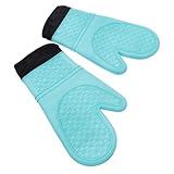 ABOOFAN Silikon-Küche, mikrowellengeeignet, wärmeisolierend, dick, zum Kochen, Grillen