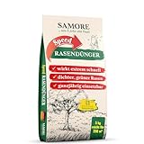 samore Turbo Rasendünger SPEED Frühjahr/Sommer & Herbstrasendünger, Sofortwirkung in 24 Stunden, Universaldünger, schneller Wachstumsschub und saftiges Grün (5 Kg für 250 m²)