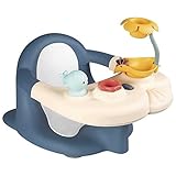 Smoby Toys - Little Smoby Baby-Badesitz ab 6 Monate - Badewannensitz mit Spieltisch inkl. Badewannenspielzeug - Sitzhilfe für Babys & Kleinkinder mit Saugnäpfen