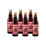 RABENHORST Granatapfel MUTTERSAFT BIO 6er Pack (6 x 330 ml) - 100% purer Granatapfel - Direktsaft aus erster Pressung