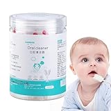 Mundreiniger für Baby-Zahnbürsten, Baby Mundreiniger - Hygienische Zahnbürste für Kleinkinder, Mundreiniger für Mull-Zahnbürsten in Einzelverpackung