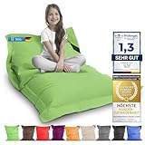 LAZY BAG Riesen-Sitzsack XL 160x125 cm mit 300 Liter | Sitzkissen 2-in-1 für Kinder & Erwachsene | Bequeme Indoor & Outdoor mit 3 Mio. EPS-Perlen für perfekte Ergonomie | Deutscher Marken Hersteller