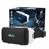 MIRU VR Brille Handy VMR900-3D Brille für Android und iOS, Virtual Reality Brille für Spiele und Filme, VR Brille für Handy 4.7''-6.53'', Brennweite 33-41 mm, Verstellbare Riemen