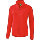 Erima Damen Basic Sweat Jacke (2071817), rot, 36