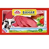 Egeturk Bahar Pastrami Rindfleisch Pastirma Salami türkischer Geschmack Halal Fleisch 100 g von Pufai