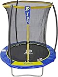 Trampolin Trampolin Trampolin Garten Ø 183/244 Komplettset Sicherheitsnetz Leiter Randabdeckung Für Kinder Erwachsene Rund Sport Freizeit (Ø 183 cm)