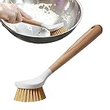 Geschirrreinigungsbürste, Sisalbürste für die Küche – Design Geschirrschrubber, starke Dekontamination, verschleißfest für Grillschüssel