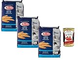 Barilla Farina Tipo 00 Weichweizenmehl W170 3x5kg – Profi-Pizzamehl für Pizza, Brot & Focaccia Großpackung Gastro + Italian Gourmet polpa