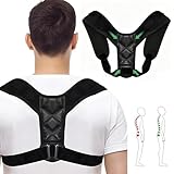 Yagaspantery Rücken Geradehalter, Schultergurt Haltungskorrektur, Back Posture Haltung Korrektur Gurt Für Frauen Und Männer, Verstellbare Haltungstrainer, Für Rücken Und Schulte